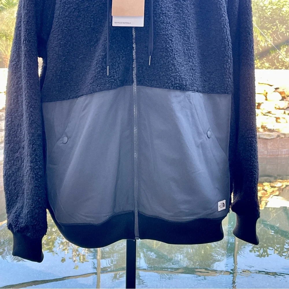 THE NORTH FACE RIDGE‎ FULL-ZIP SHERPA FLEECE JACKET (X-LARGE)